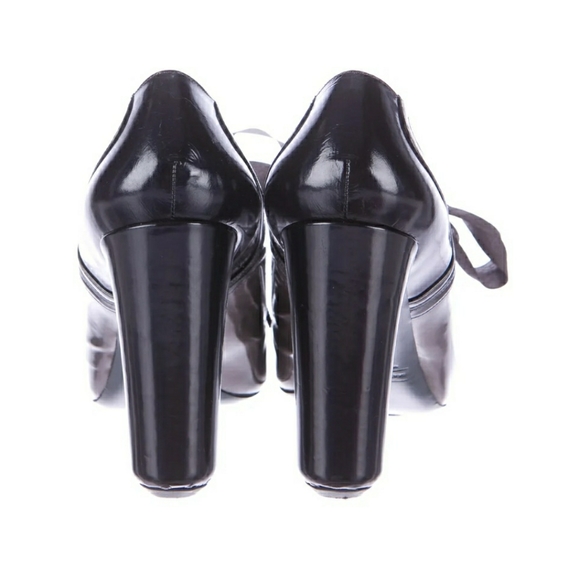 Marc Jacobs Lace up Patent Oxford Leather Pumps - Picture 4 of 5